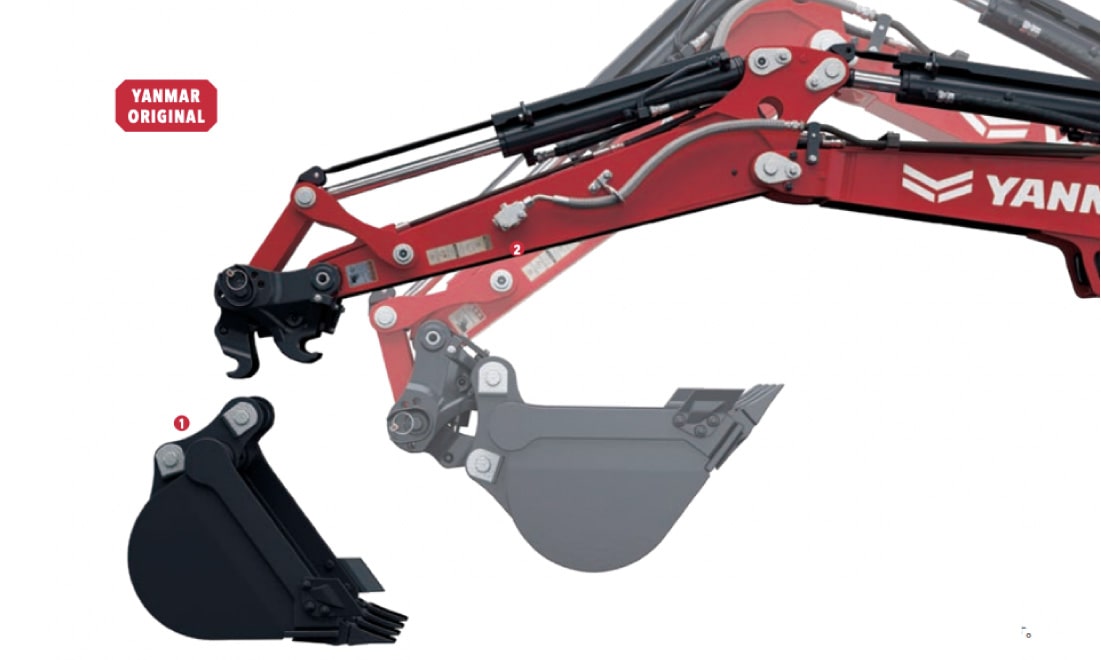 0.09ユンボ後方(クイック・クレーン・共用配管) | 町田機工株式会社 