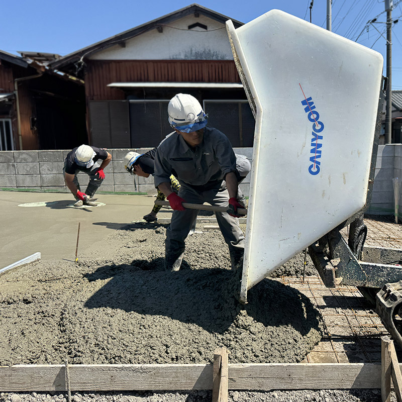 ミニキャリアダンプコンクリート