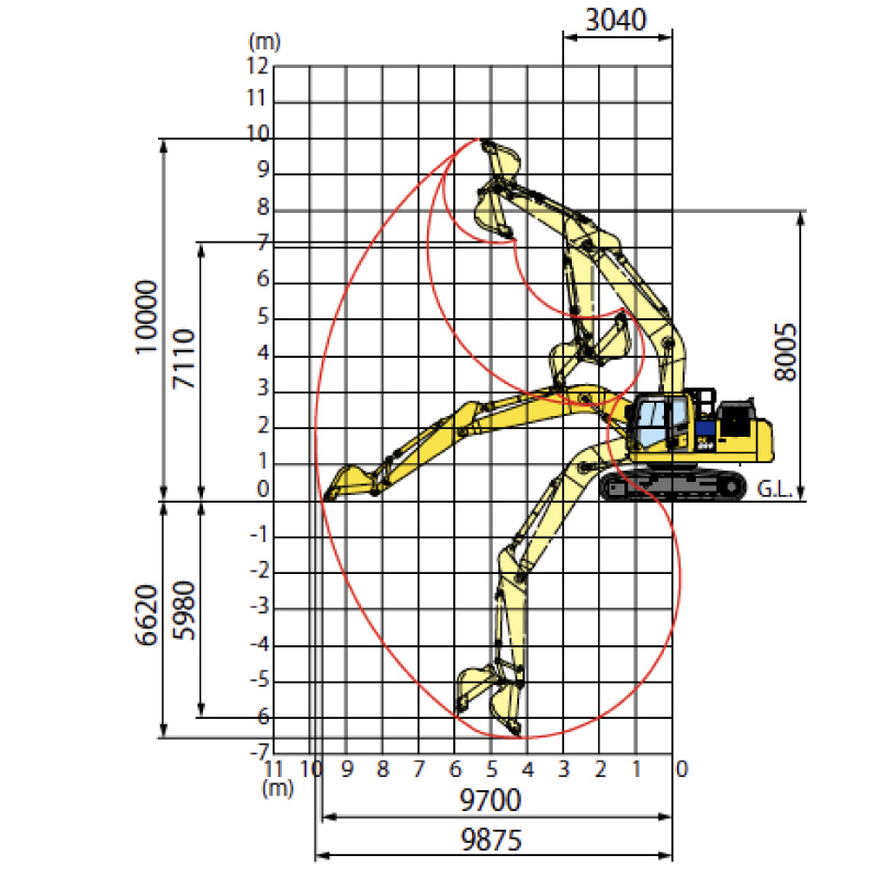 0.7ユンボクレーン付共用配管（４次排）
