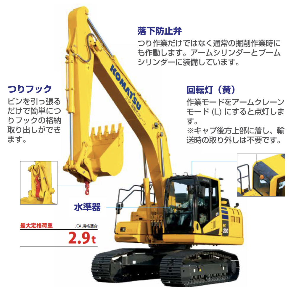 0.7ユンボクレーン付共用配管（４次排型）