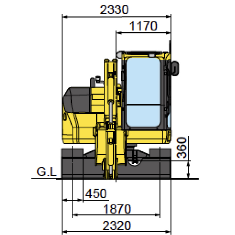 0.3ユンボクレーン付（４次排型）