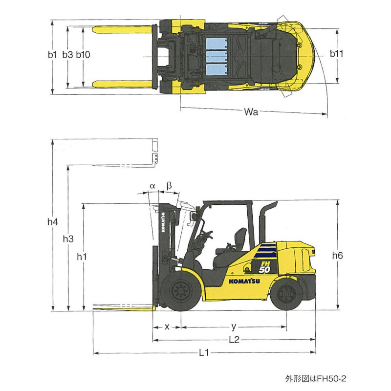 ４ｔフォークリフト（シフター付）