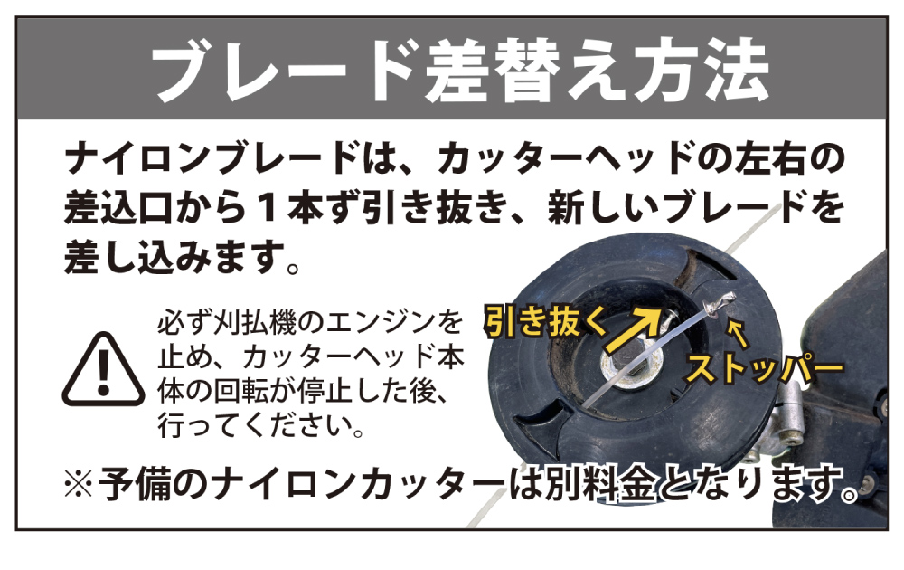 草刈機（ナイロン仕様）