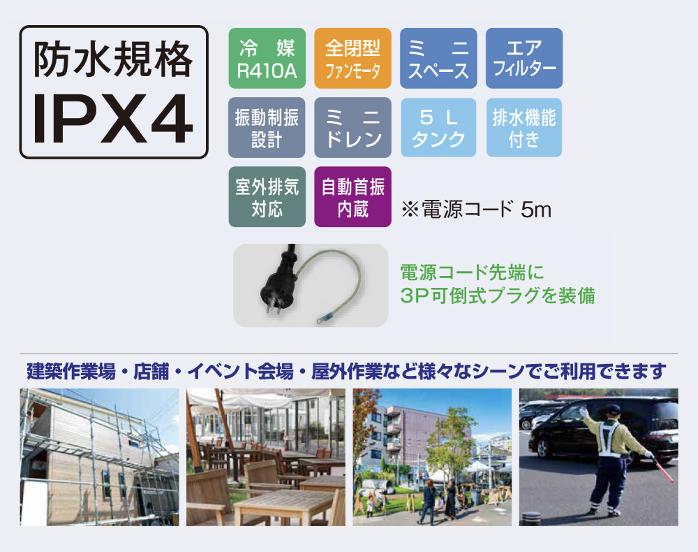 スポットクーラー（屋外仕様）