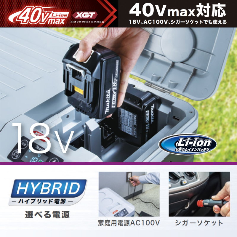 充電式保冷温庫２０L